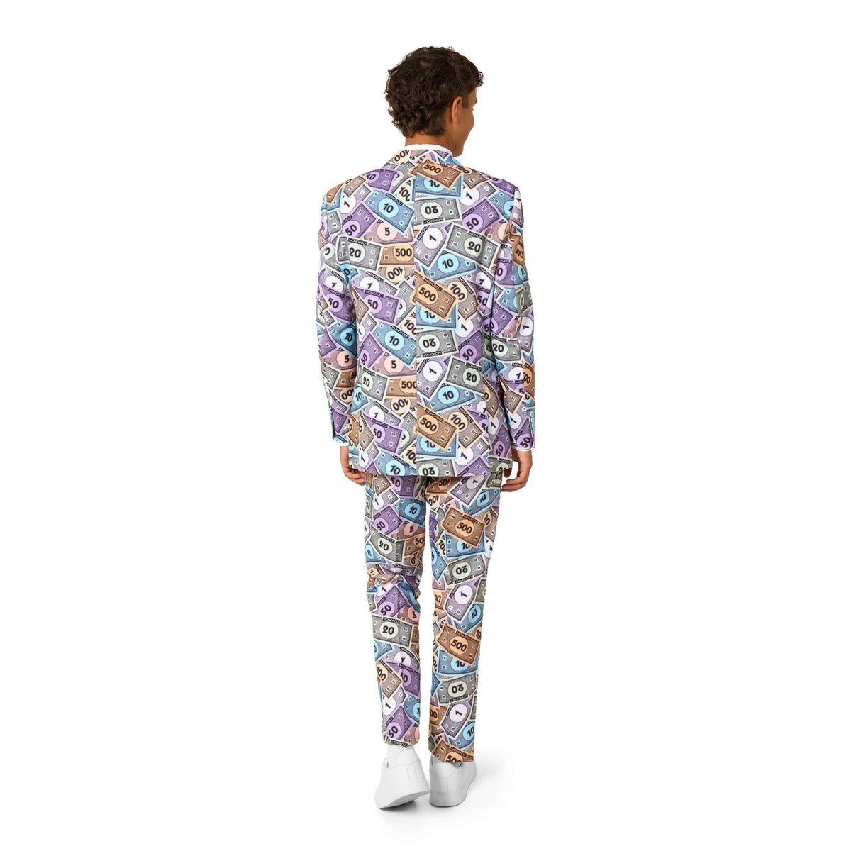 Op deze afbeelding zie je een Kostuums, van het merk Opposuits. Monopoly™ Man Kostuum