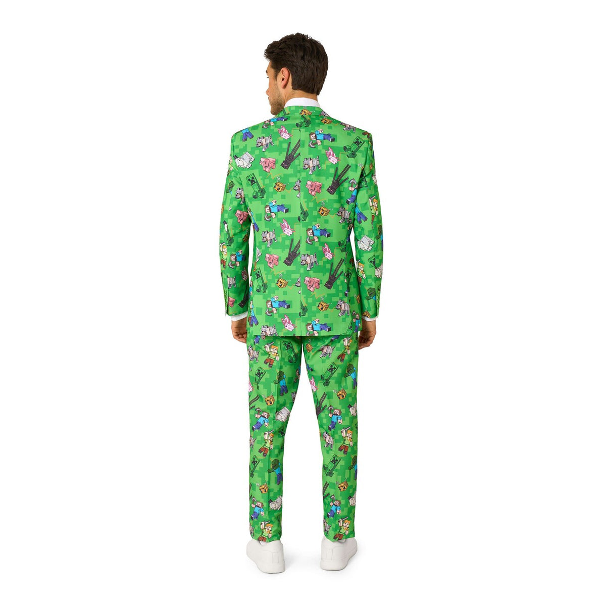 Op deze afbeelding zie je een Kostuums, van het merk Opposuits. Minecraft™ Man