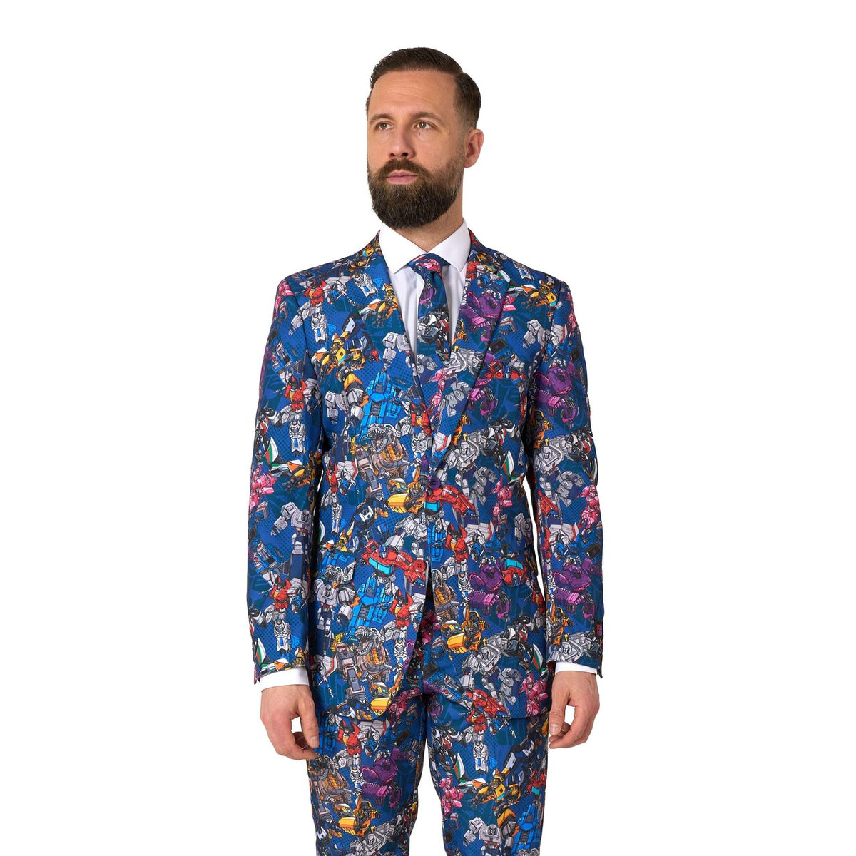 Op deze afbeelding zie je een Kostuums, van het merk Opposuits. Transformers™ Man Kostuum