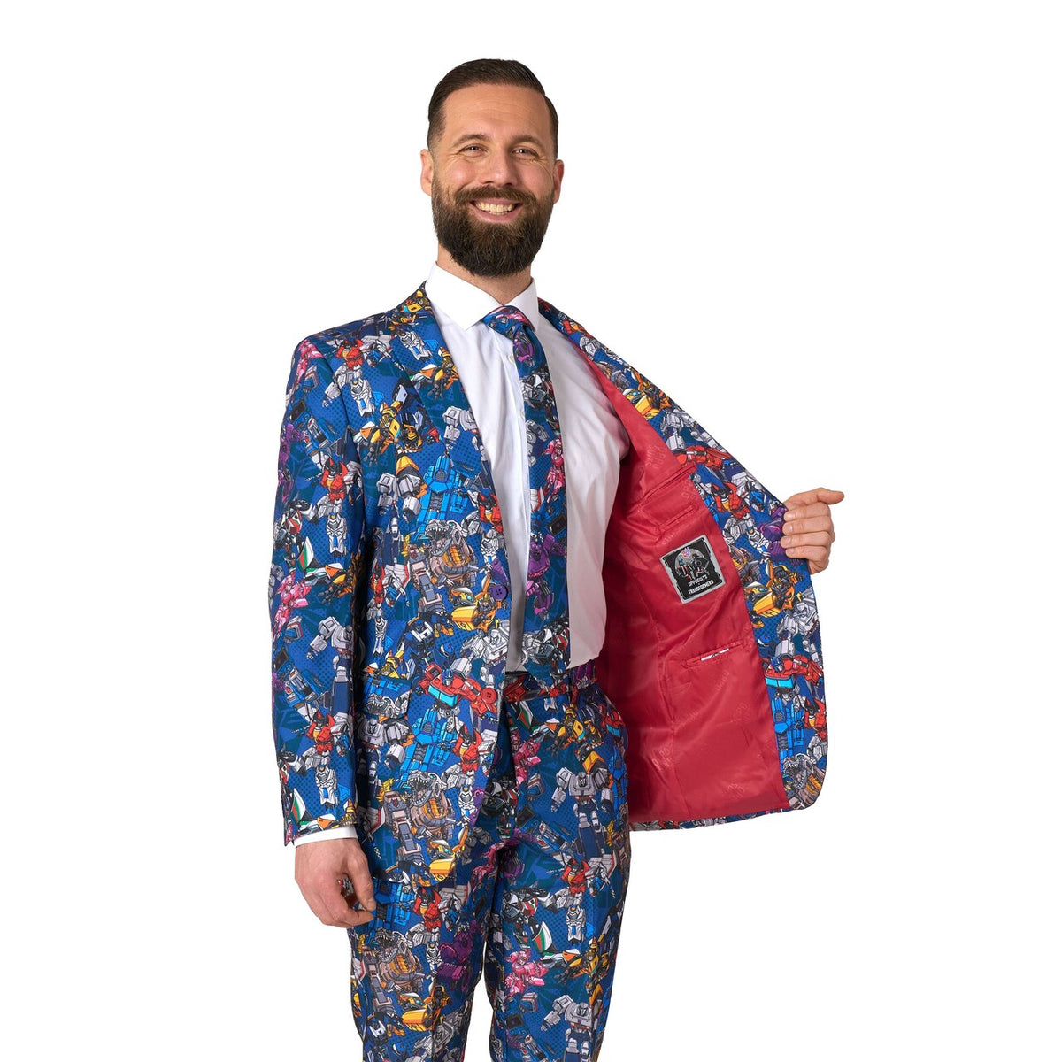 Op deze afbeelding zie je een Kostuums, van het merk Opposuits. Transformers™ Man Kostuum