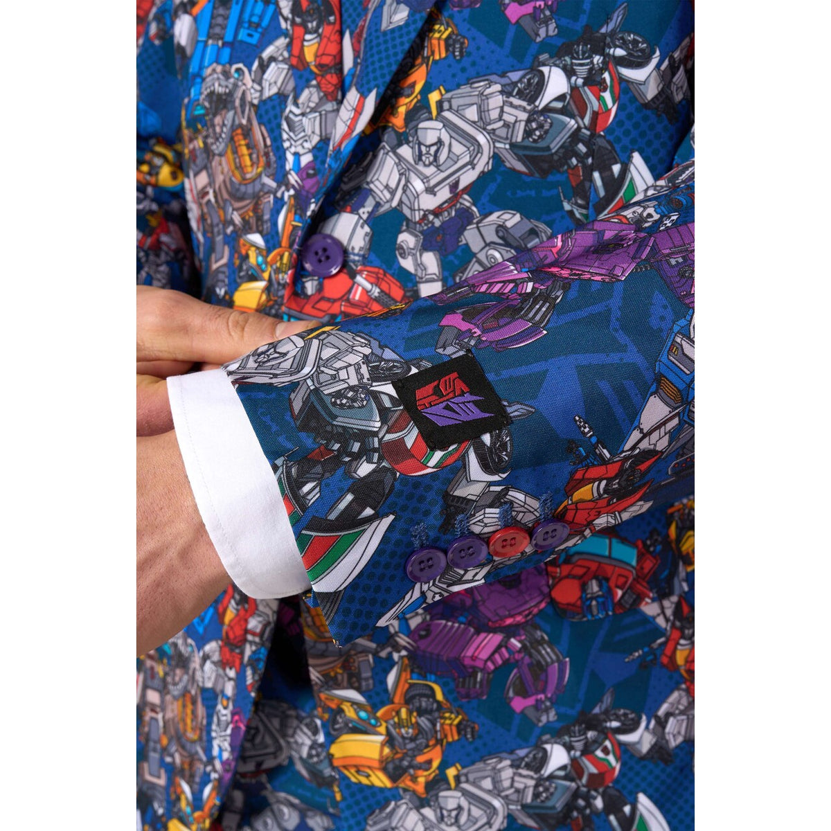 Op deze afbeelding zie je een Kostuums, van het merk Opposuits. Transformers™ Man Kostuum