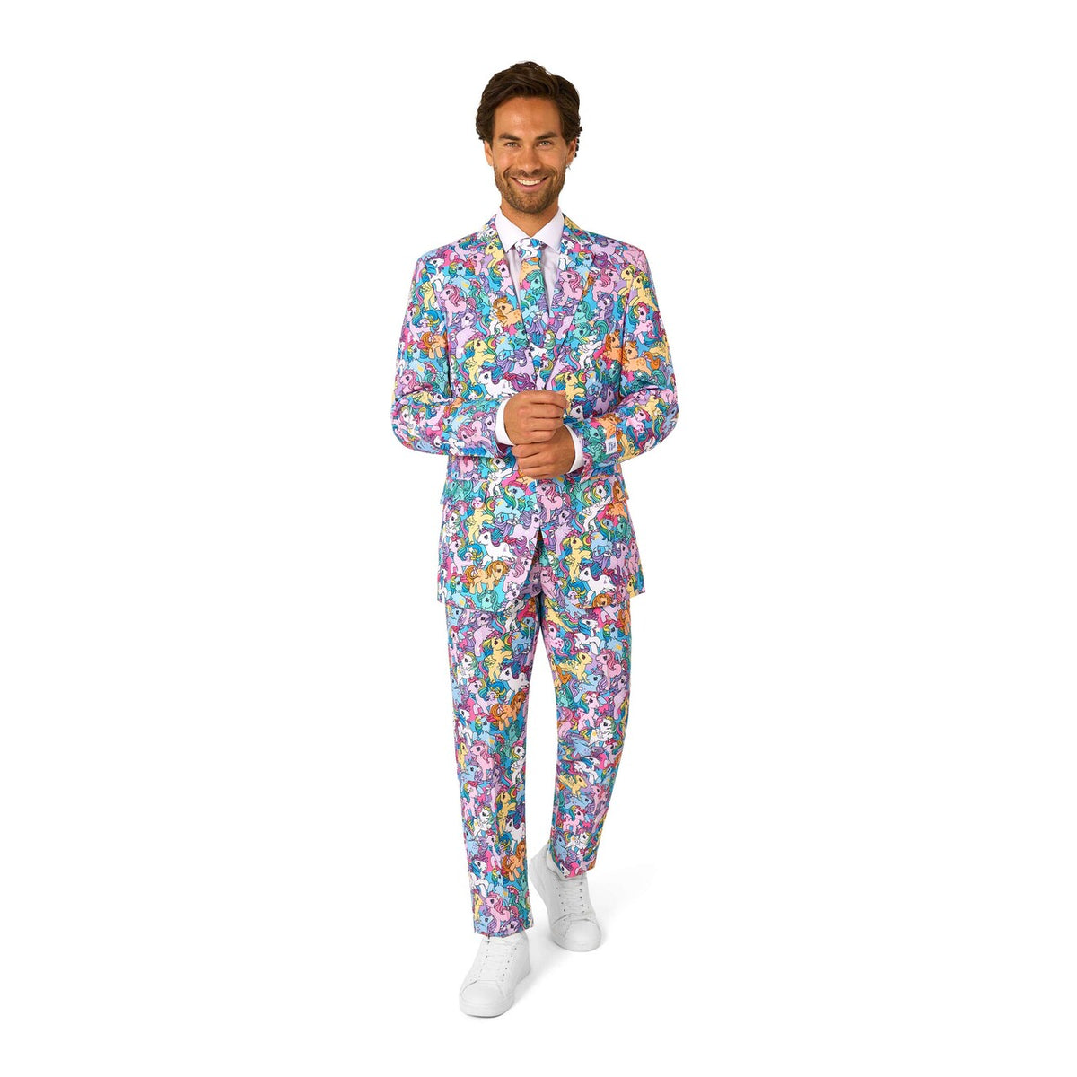Op deze afbeelding zie je een Kostuums, van het merk Opposuits. My Little Pony™ Man Kostuum