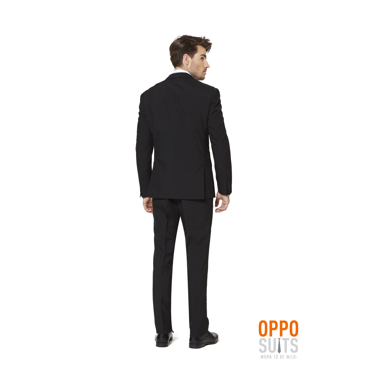 Op deze afbeelding zie je een Kostuums, van het merk Opposuits. Men In Black Knight Opposuit Man Kostuum