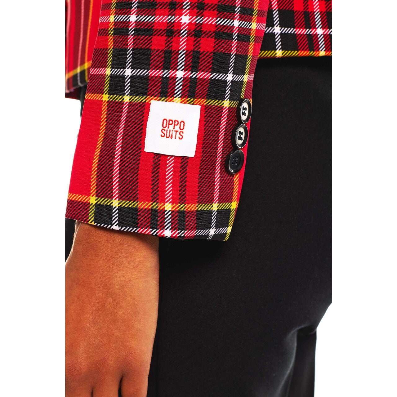 Op deze afbeelding zie je een Kostuums, van het merk Opposuits. Lumberjackie Vrouw Kostuum