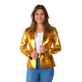 Veste Groovy Dorée Brillante