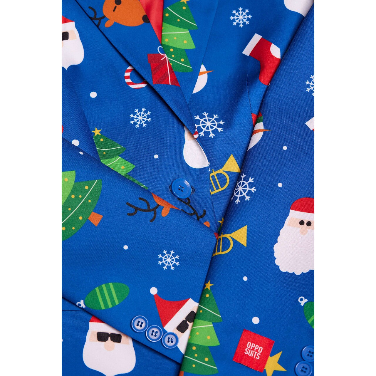 Op deze afbeelding zie je een Kostuums, van het merk Opposuits. Festivity Blue Vrouw Kostuum