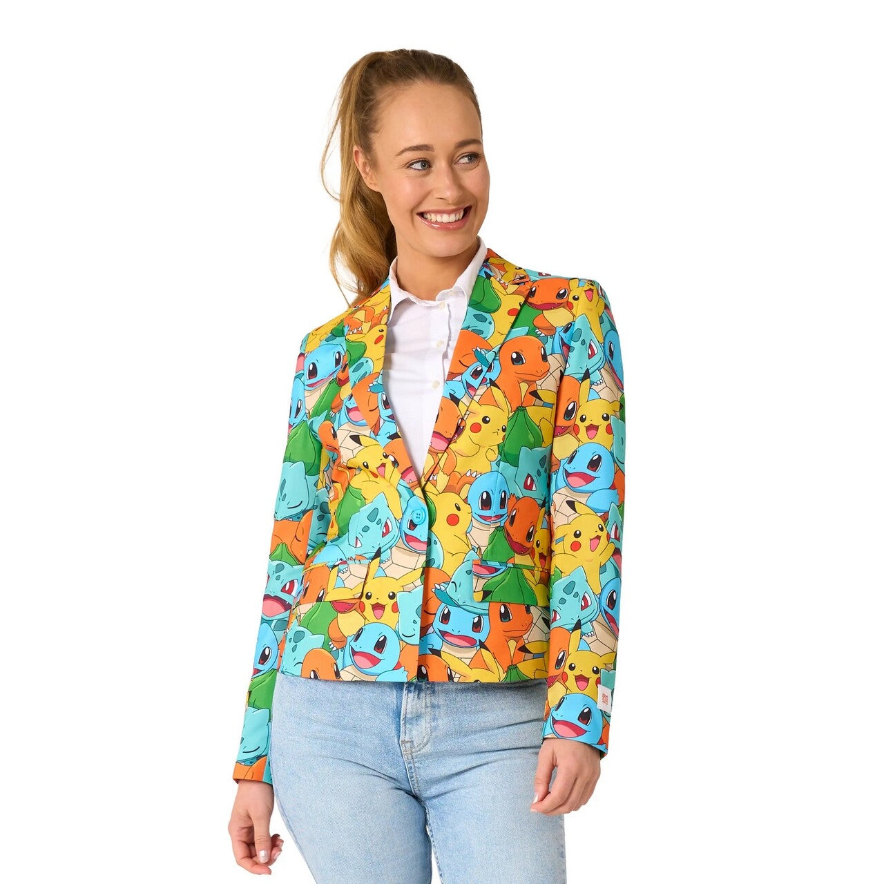 Op deze afbeelding zie je een Kostuums, van het merk Opposuits. Pokemon Vrouw