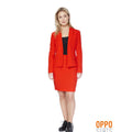 Rood Red Ruby Opposuit Vrouw Kostuum