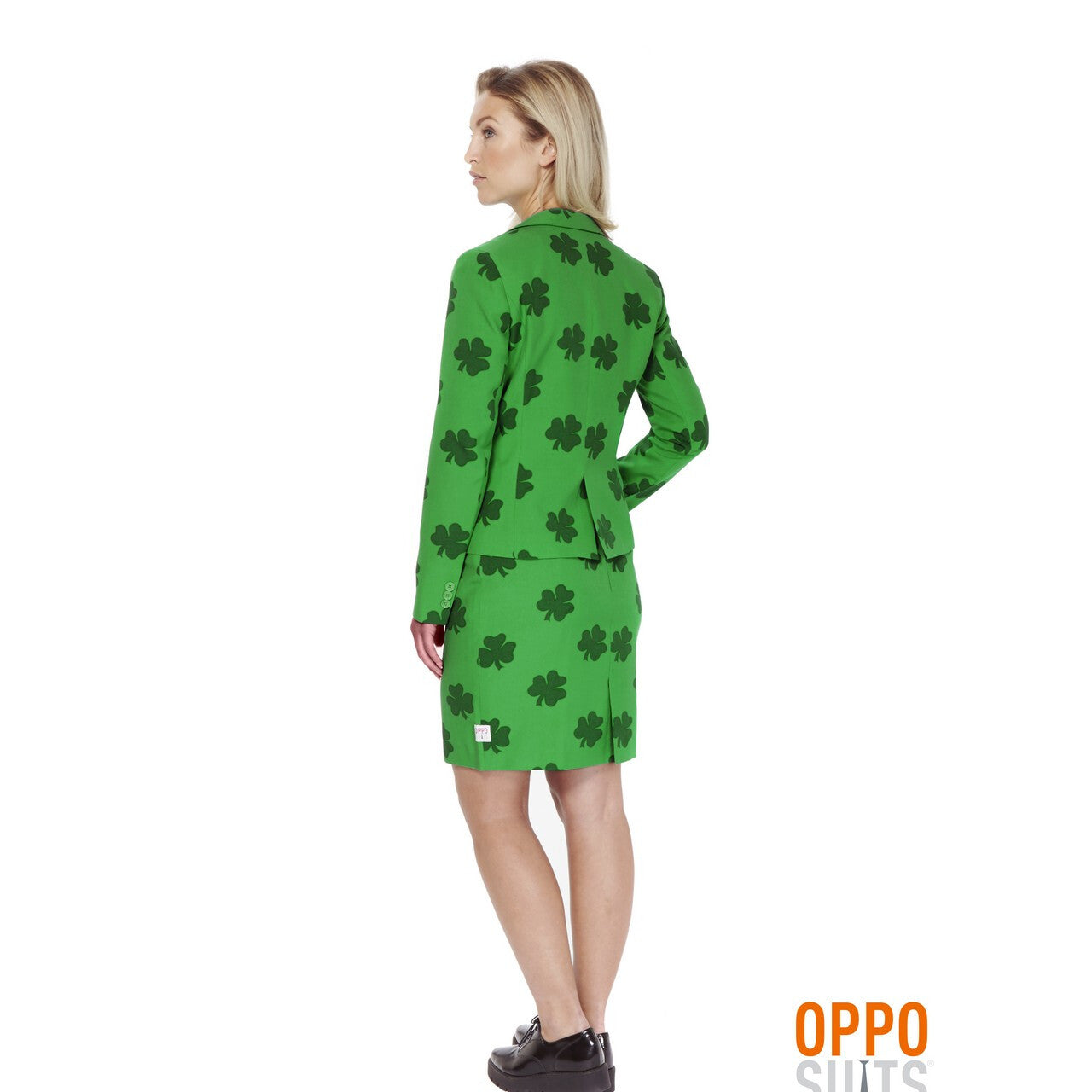 Op deze afbeelding zie je een Kostuums, van het merk Opposuits. Iers St. Patricks Girl Opposuit Vrouw Kostuum