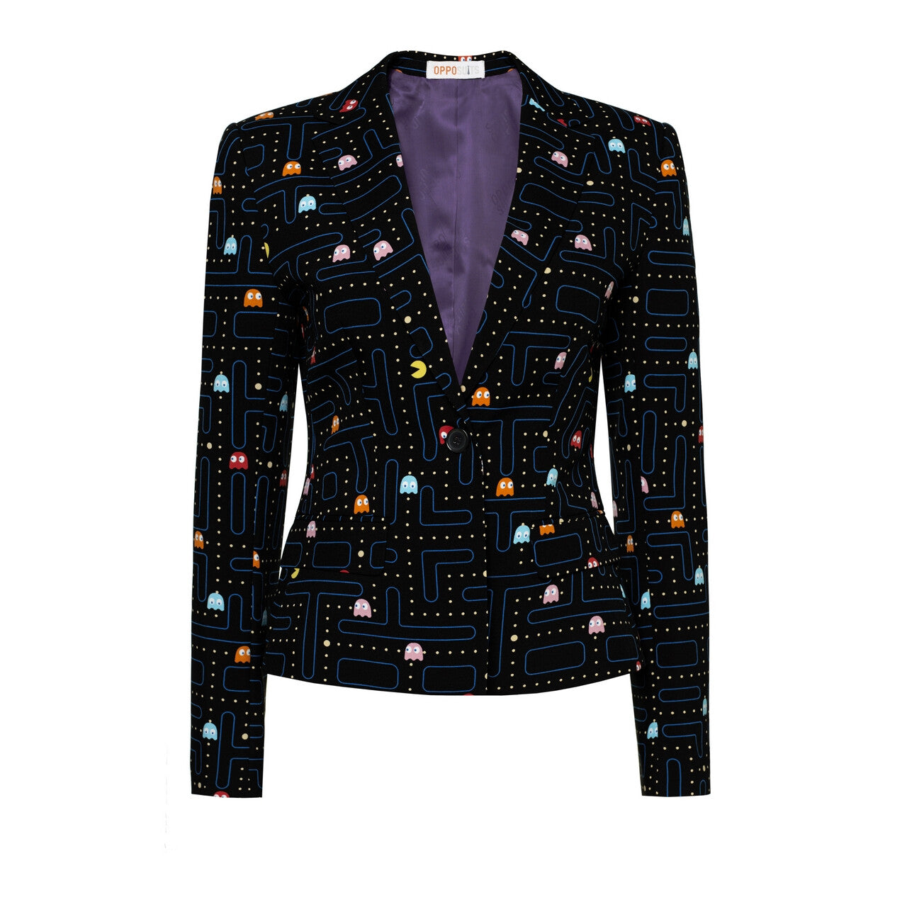 Op deze afbeelding zie je een Kostuums, van het merk Opposuits. Madam Pac-Man™ Vrouw Kostuum
