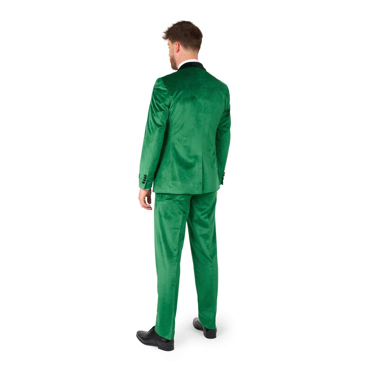 Op deze afbeelding zie je een Kostuums, van het merk Opposuits. Velvet Verdant Man Kostuum