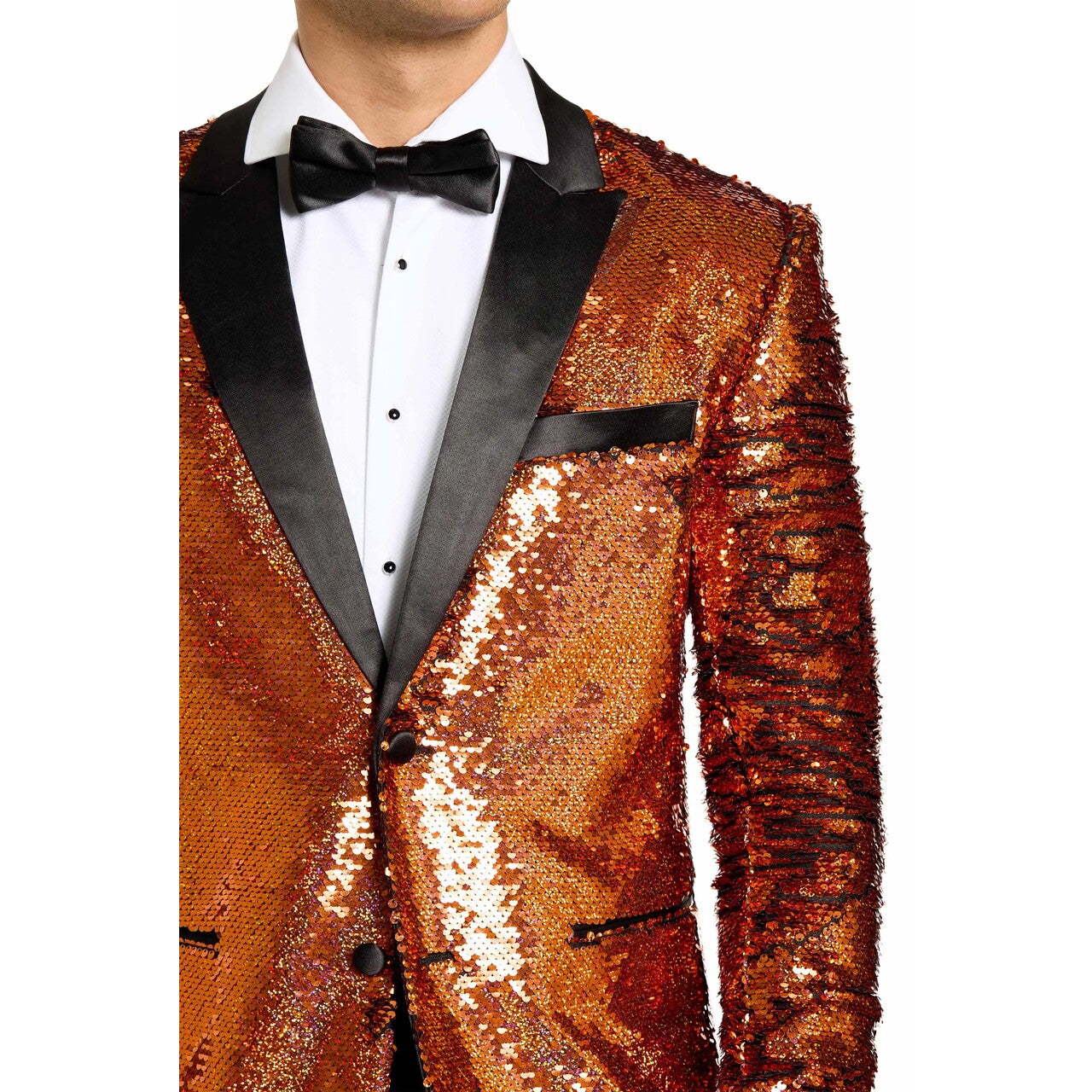 Op deze afbeelding zie je een Kostuums, van het merk Opposuits. Splendid Sequins Glits And Glam Man Kostuum