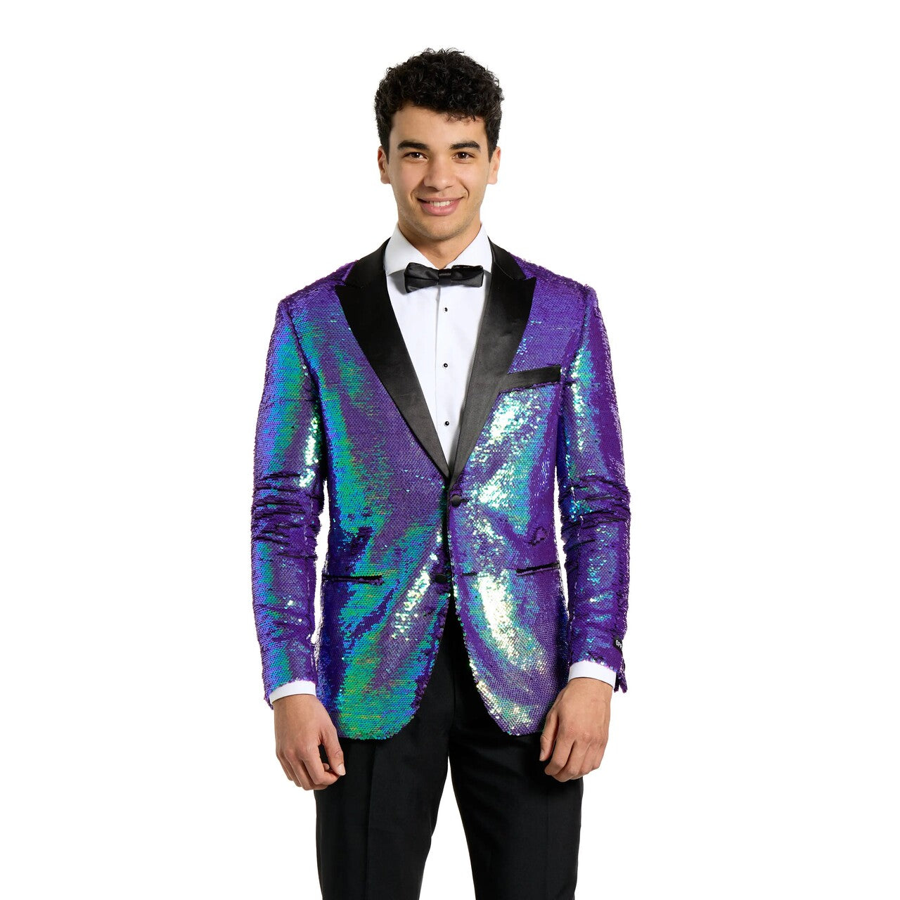 Op deze afbeelding zie je een Kostuums, van het merk Opposuits. Sapphire Sequins Mermaid Man Kostuum
