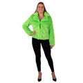 Veste En Faux Fur Verte Amour De Larbre