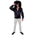 Dunkle Blingbluse Bluse Herren