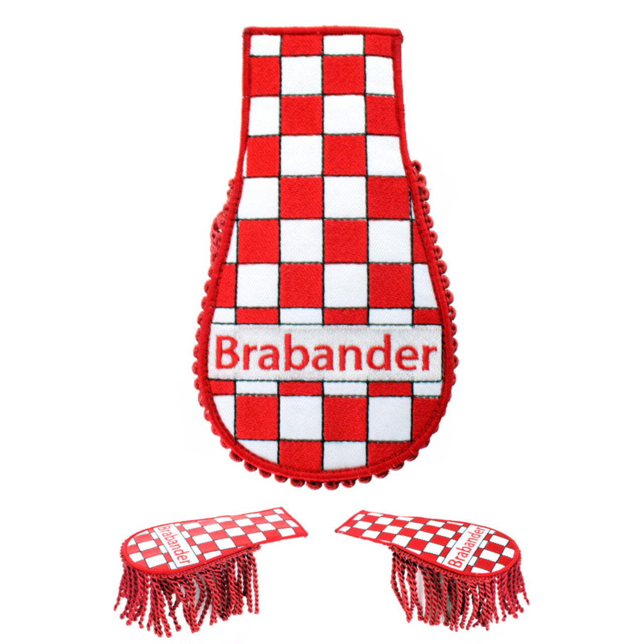 Op deze afbeelding zie je een Accessoires, van het merk PartyXplosion. Set Schouder Epaulettes Brabander