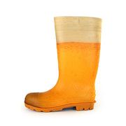 Op deze afbeelding zie je een Accessoires, van het merk PartyXplosion. Regenlaarzen Goud Gele Rakker Bier