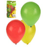 Ballons En Latex Rouges Jaunes Verts 20 Cm 50 Pièces