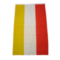 Vlag Rood Wit Geel Oeteldonk 90x150 Centimeter
