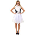Tule Rok Uit Dansen Wit Vrouw
