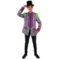 Veste Hippie Flower Power Directeur De Cirque