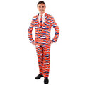 Drapeaux Tricolores Néerlandais Orange Costume