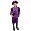 Gentil Petit Page Violet Enfant Costume