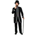 Manteau éclairé Avec Bordure Argentée Pour Hommes