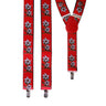Bretel Tiroler Rood Met Bloemen
