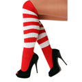 Kniekousen Rood / Wit Gestreept 41-47