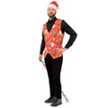 Xmas Stijl Gilet Rood Man