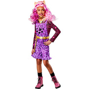 Op deze afbeelding zie je een Kostuums, van het merk Rubies. Monster High™ Clawdeen Wolf Deluxe Meisje