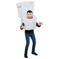 Skibidi Toilet™ Blow-Up Man Kostuum