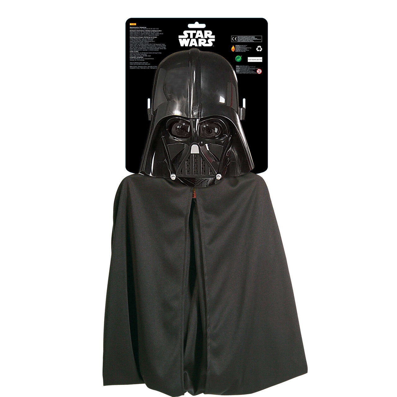 Op deze afbeelding zie je een Accessoires, van het merk Rubies. Darth Vader Mantel Met Masker