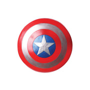 Op deze afbeelding zie je een Accessoires, van het merk Rubies. Captain America Schild Volwassenen