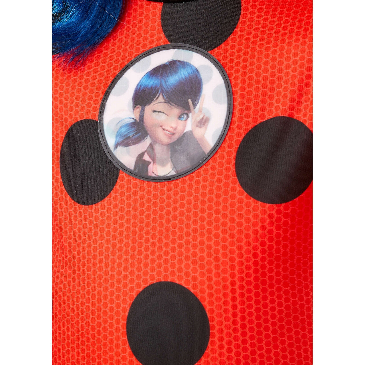Op deze afbeelding zie je een Kostuums, van het merk Rubies. Deluxe Miraculous Ladybug Met Knuffeltje Kind Meisje Kostuum