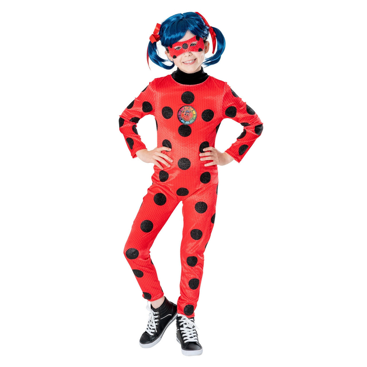 Op deze afbeelding zie je een Kostuums, van het merk Rubies. Miraculous Ladybug Premium Kind Meisje Kostuum