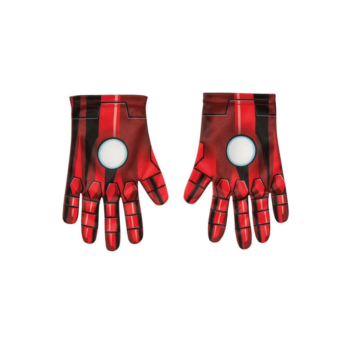Op deze afbeelding zie je een Accessoires, van het merk Rubies. Superhero Handschoenen Iron Man