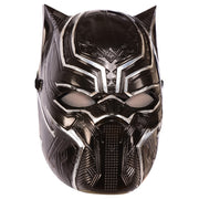 Op deze afbeelding zie je een Accessoires, van het merk Rubies. Black Panther Metallic Masker Kind