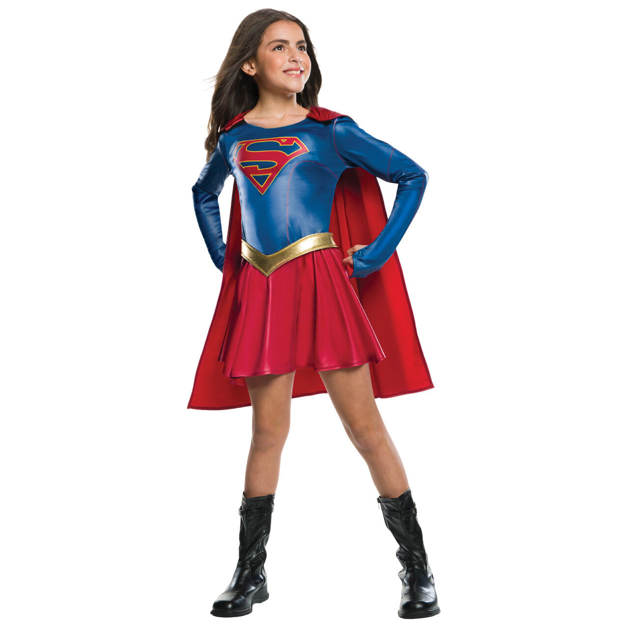 Op deze afbeelding zie je een Kostuums, van het merk Rubies. Supergirl Tv Series Kostuum Meisje