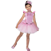 Op deze afbeelding zie je een Kostuums, van het merk Rubies. Kinder Ballerina Barbie Kostuum Meisje