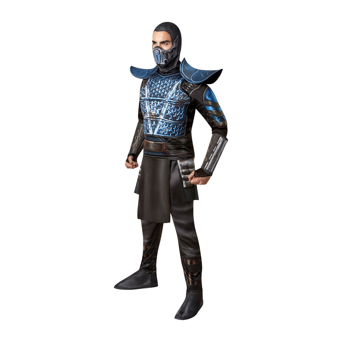 Op deze afbeelding zie je een Kostuums, van het merk Rubies. Mortal Kombat™ Sub-Zero Man Kostuum