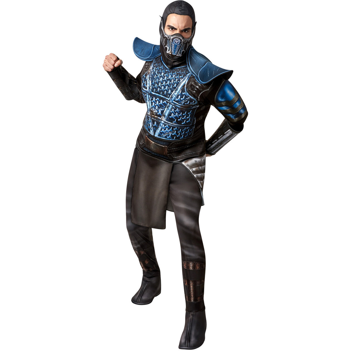 Op deze afbeelding zie je een Kostuums, van het merk Rubies. Mortal Kombat™ Sub-Zero Man Kostuum
