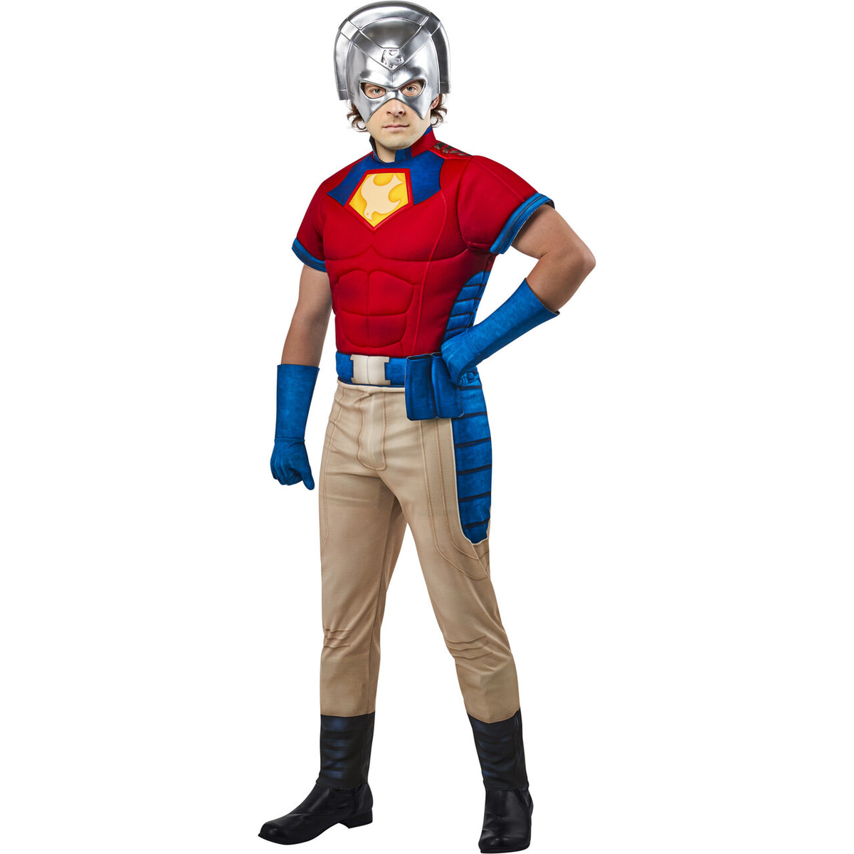 Op deze afbeelding zie je een Kostuums, van het merk Rubies. Dc Comics™ Peacemaker Man Kostuum