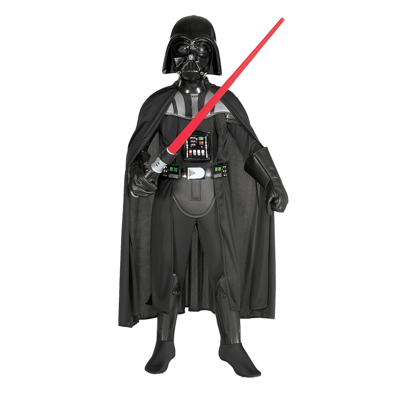 Op deze afbeelding zie je een Kostuums, van het merk Rubies. Star Wars Darth Vader Deluxe Kind Jongen Kostuum