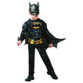 Batman Gespierde Borst Superheld Jongen Kostuum