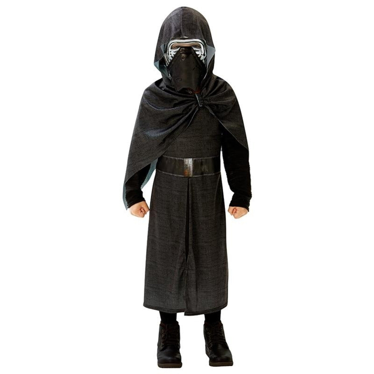 Op deze afbeelding zie je een Kostuums, van het merk Rubies. Kylo Ren Duistere Kant Star Wars Luxe Kind Kostuum