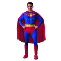 Zwaar Gespierde Borstkas Superman Kostuum