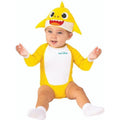 Gele Echte Baby Shark Tututututu Kind Kostuum