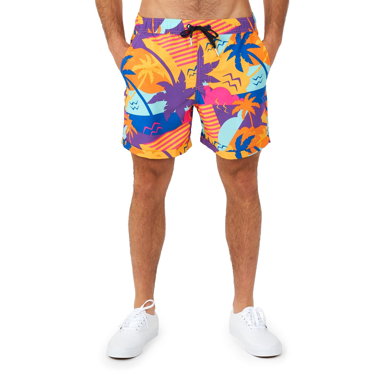 Op deze afbeelding zie je een Kostuums, van het merk Opposuits. Power Of Palm Beach Man Kostuum